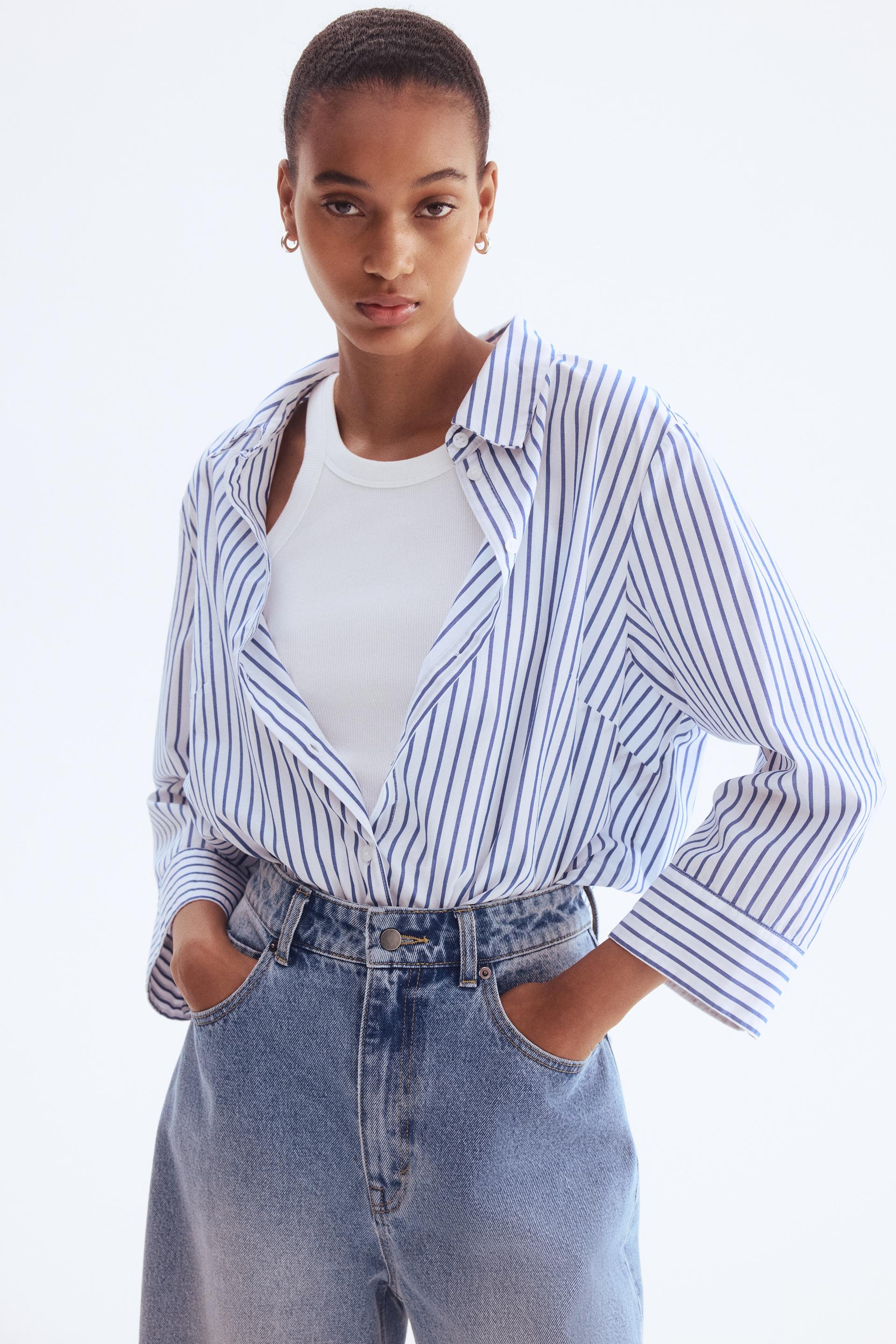 cotton poplin shirt