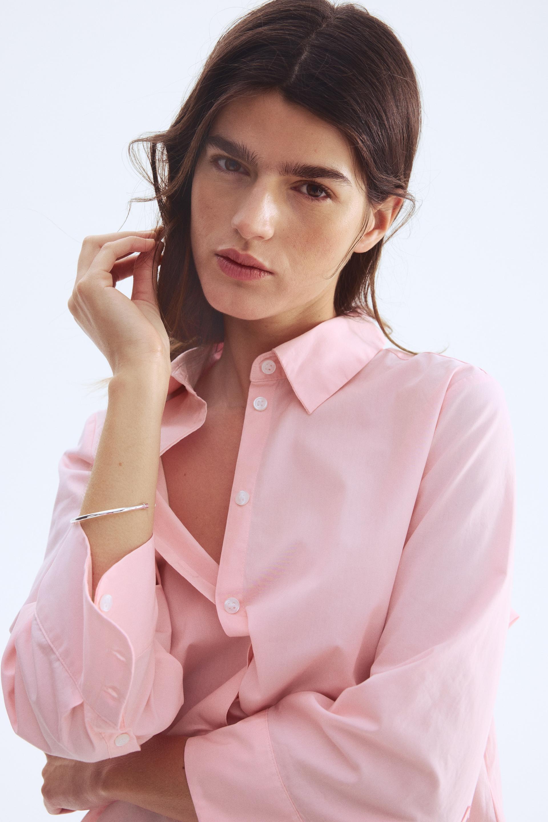 cotton poplin shirt