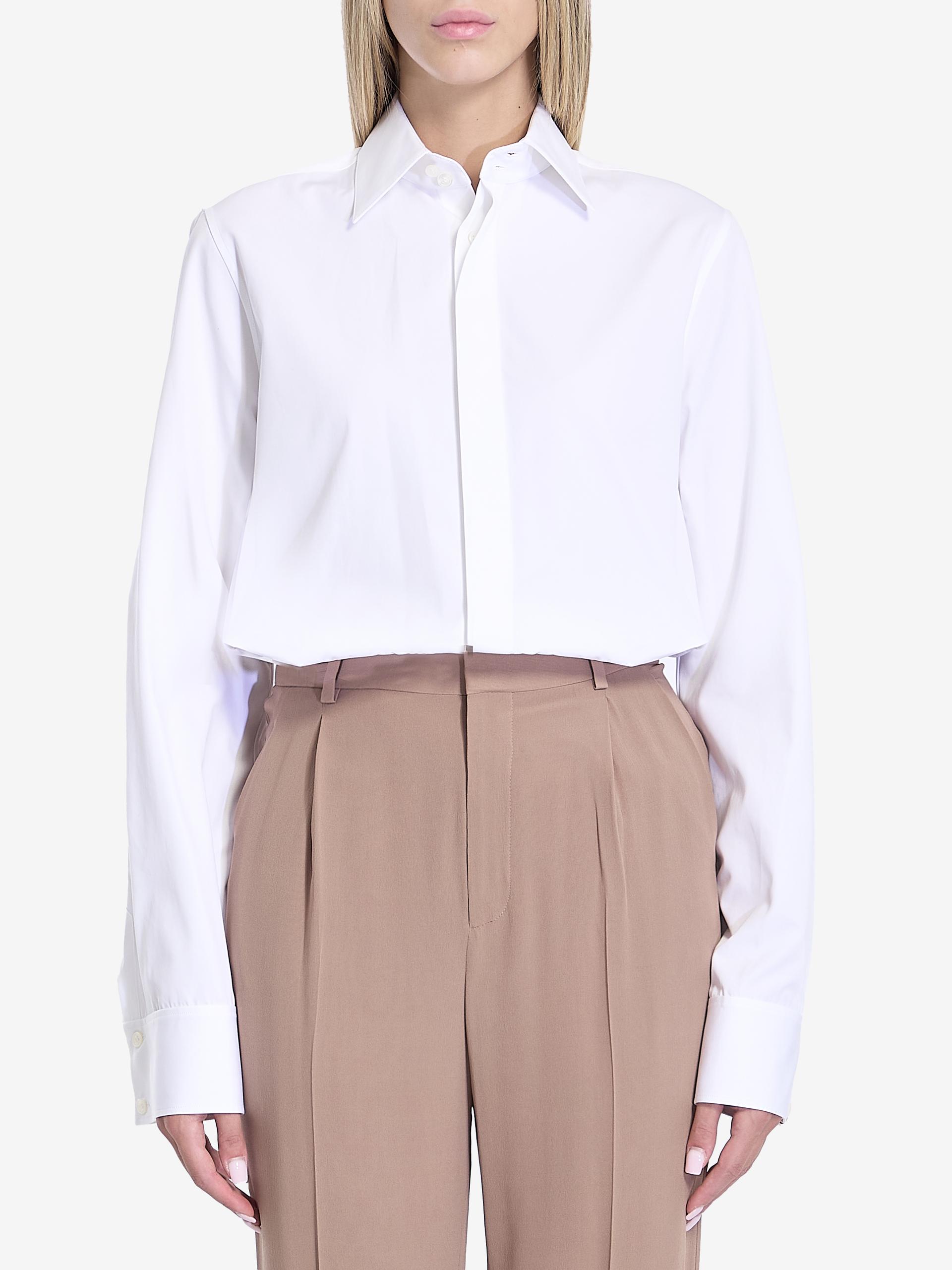 cotton poplin shirt