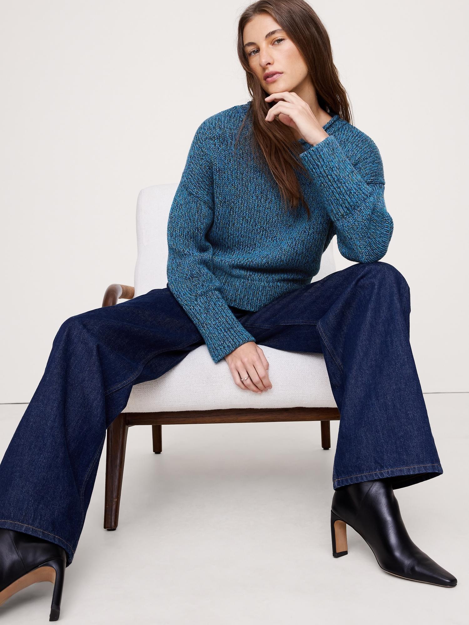 cotton roll-neck sweater