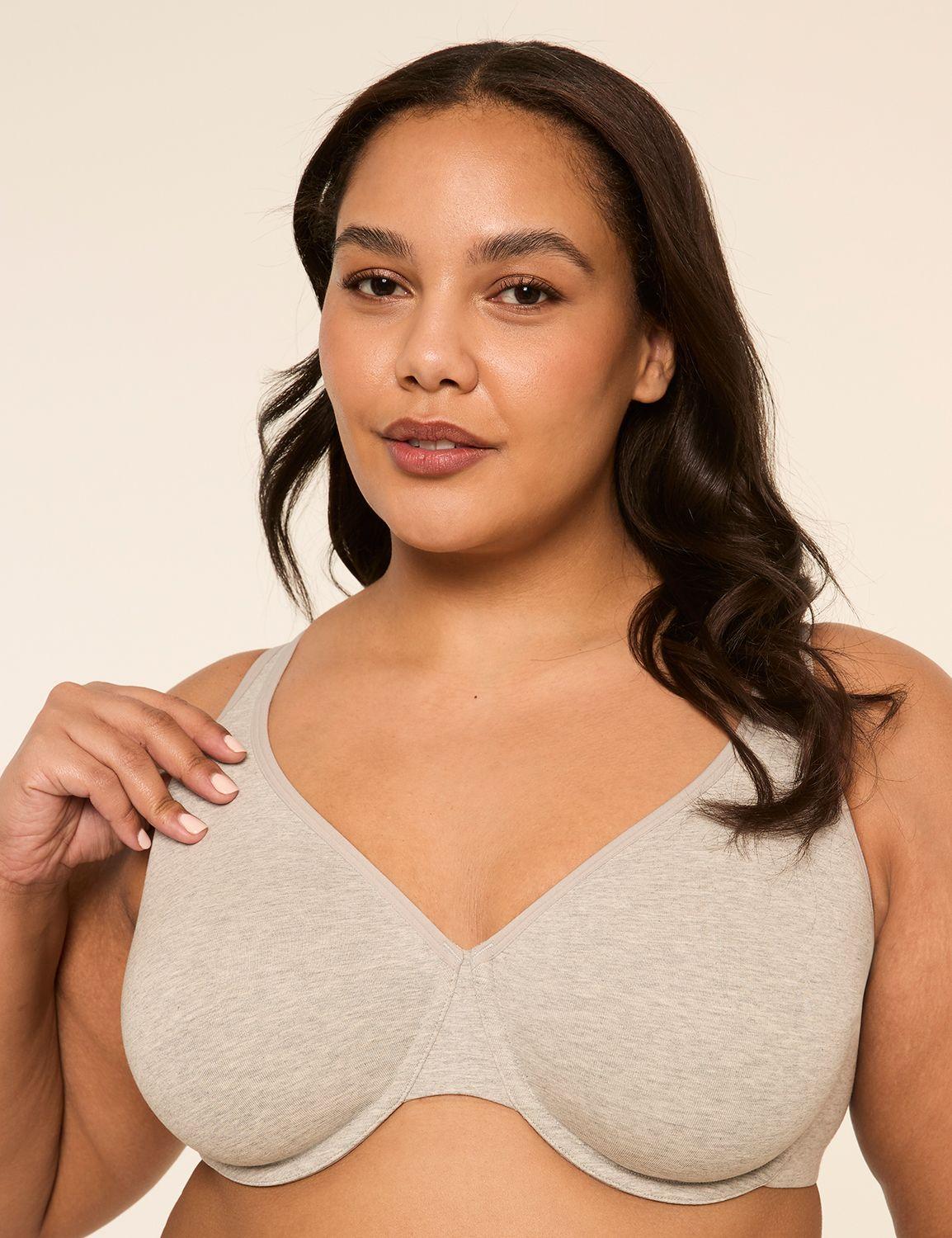 cotton unlined underwire full coverage bra