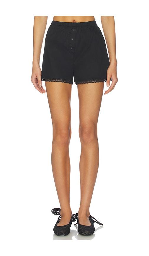 cou cou intimates the boxer in black.