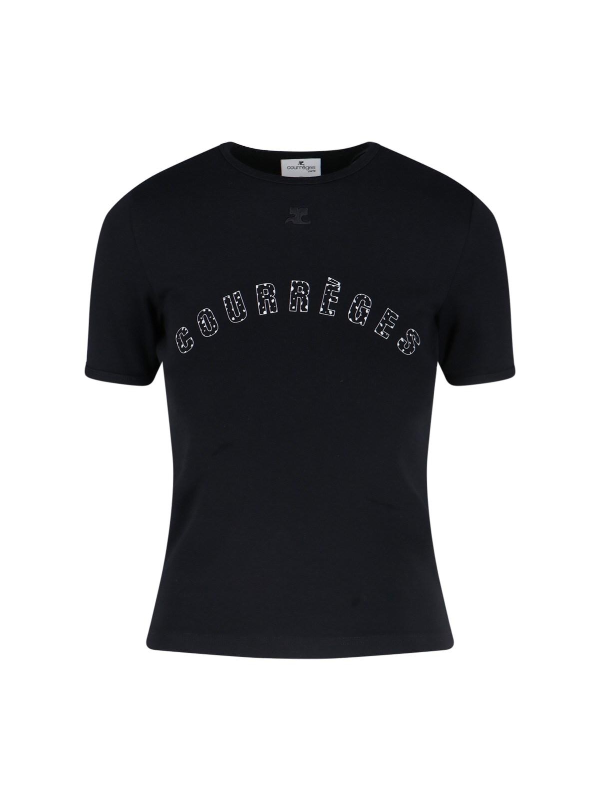 courrèges 'medusa' t-shirt