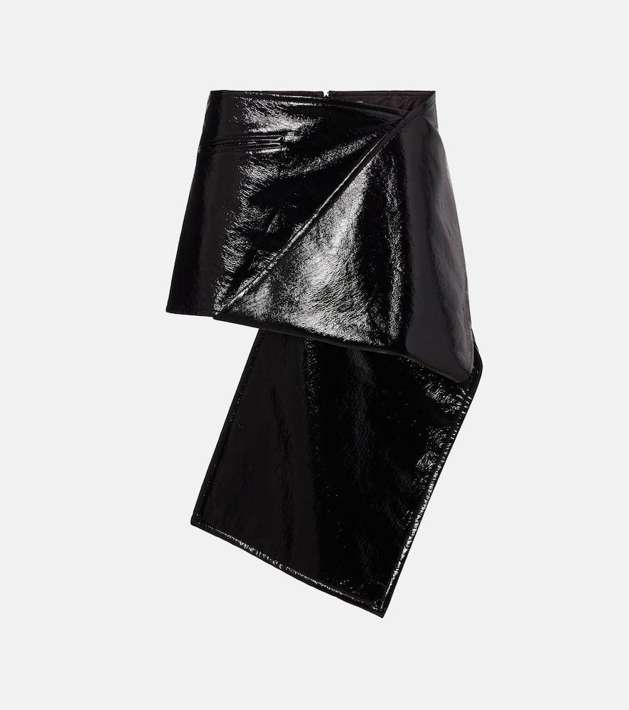 courrèges asymmetric miniskirt