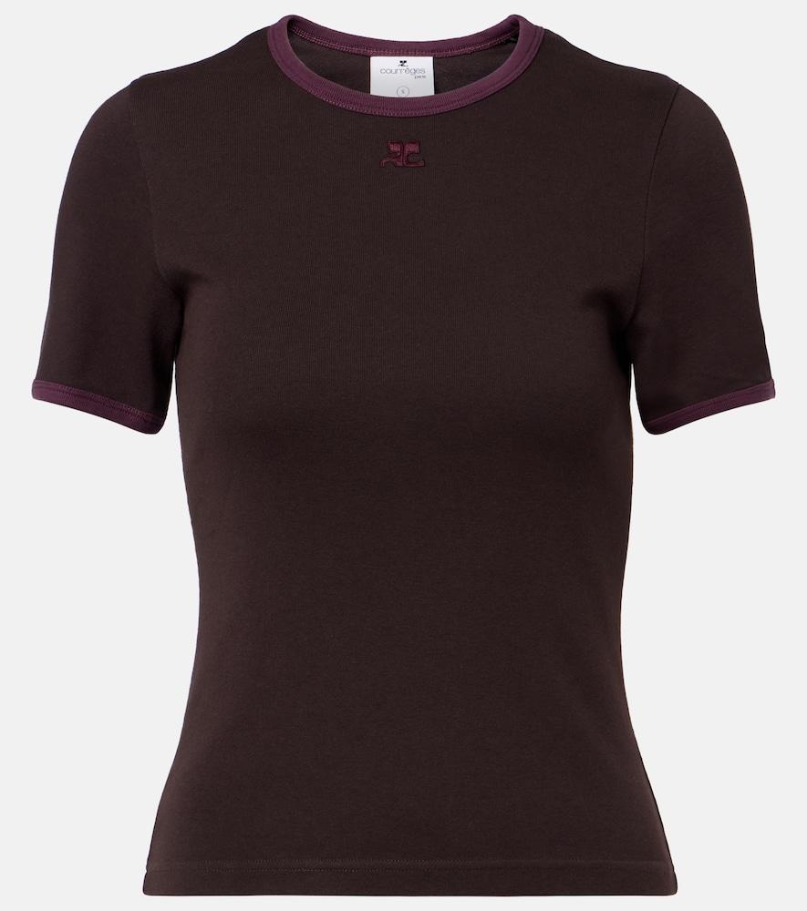 courrèges cotton jersey t