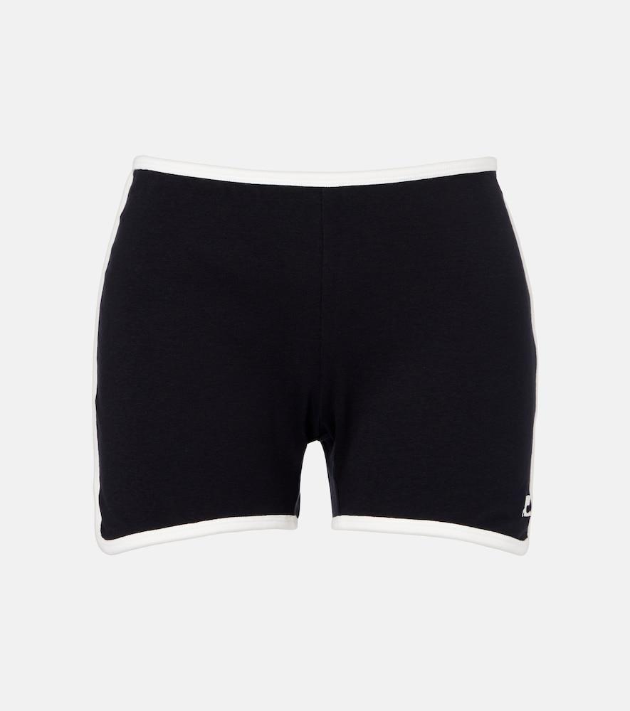 courrèges cotton shorts