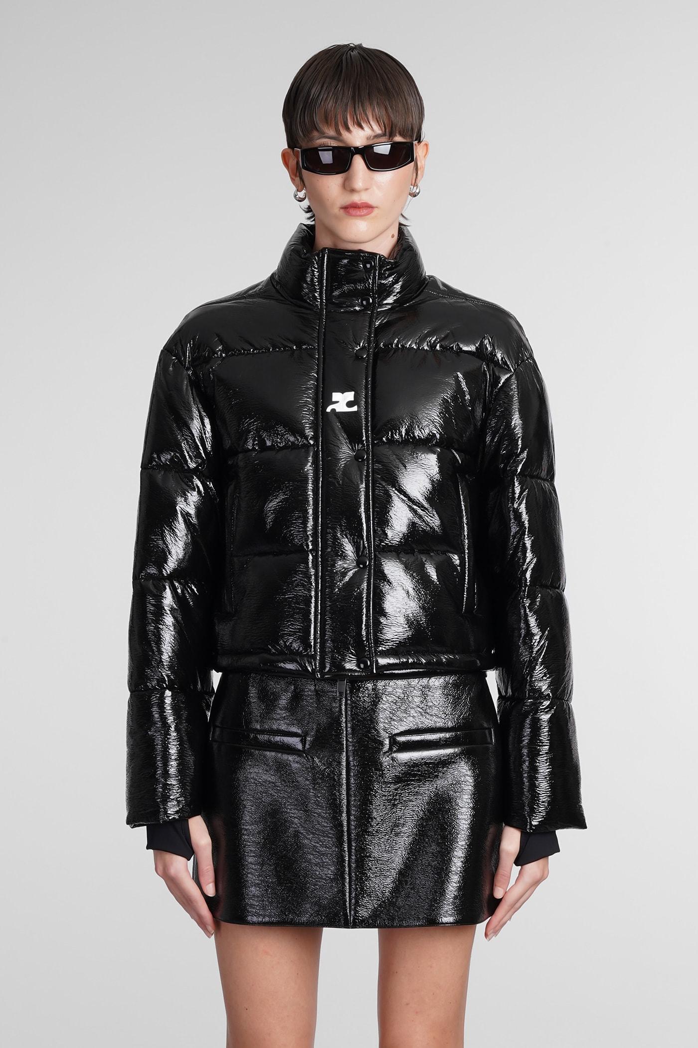 courrèges cropped puffer jacket