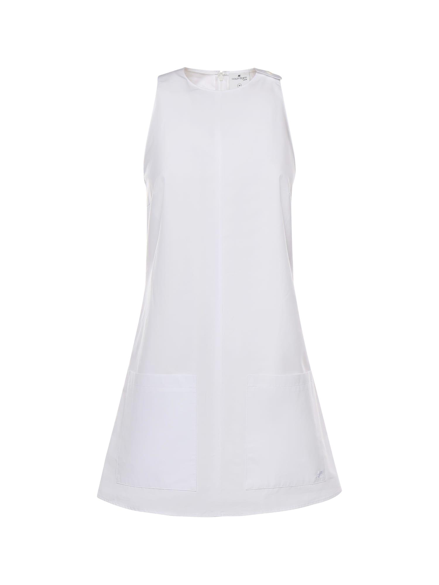 courrèges heritage cotton dress
