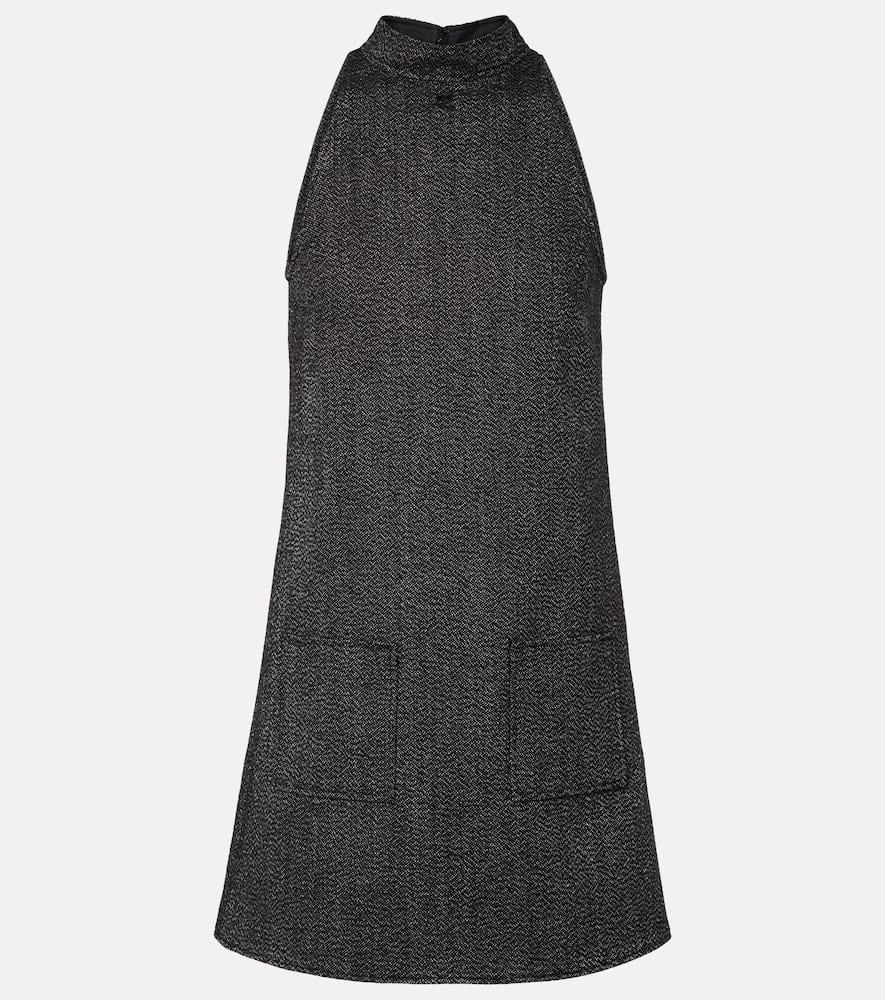 courrèges heritage wool minidress