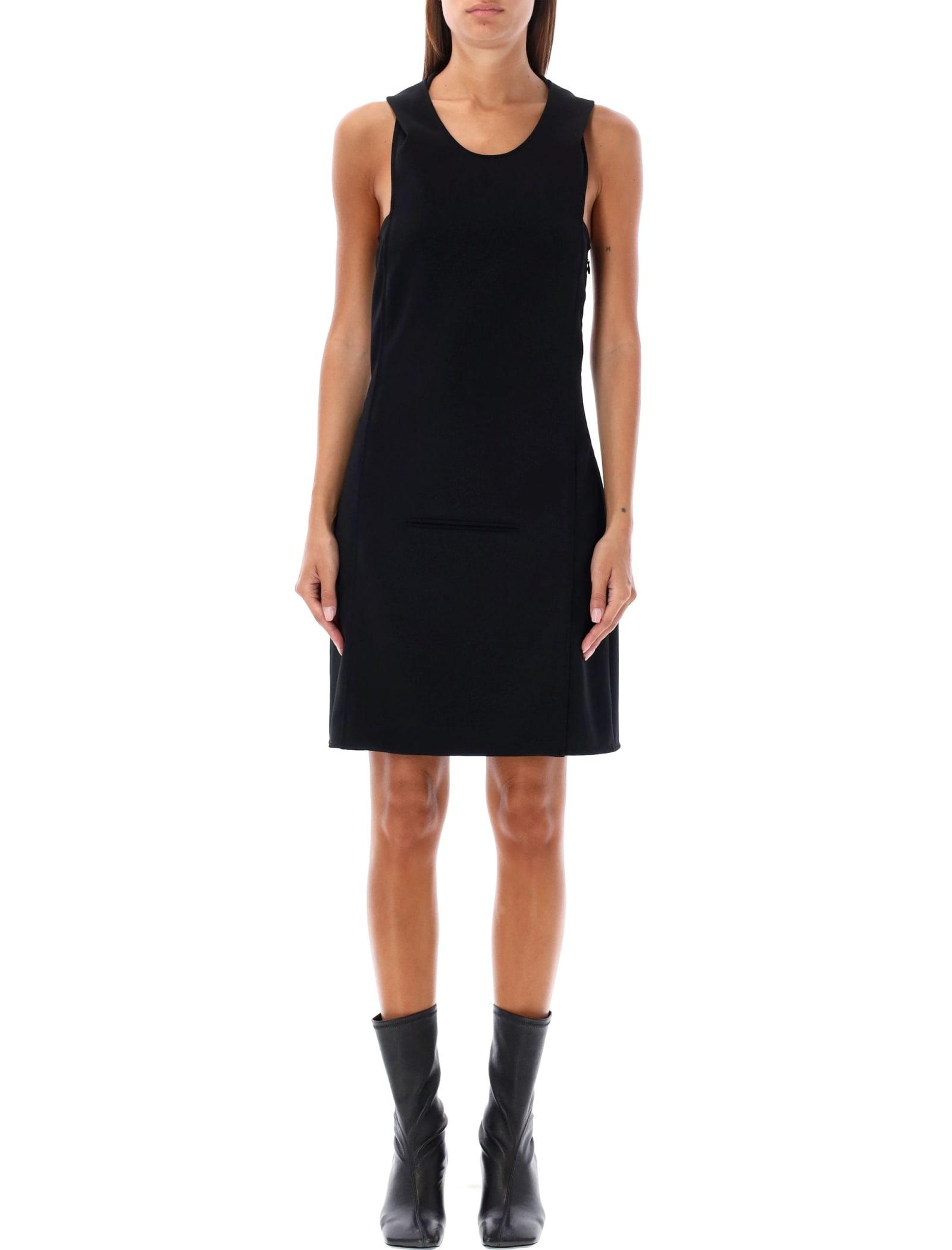 courrèges hooded mini dress