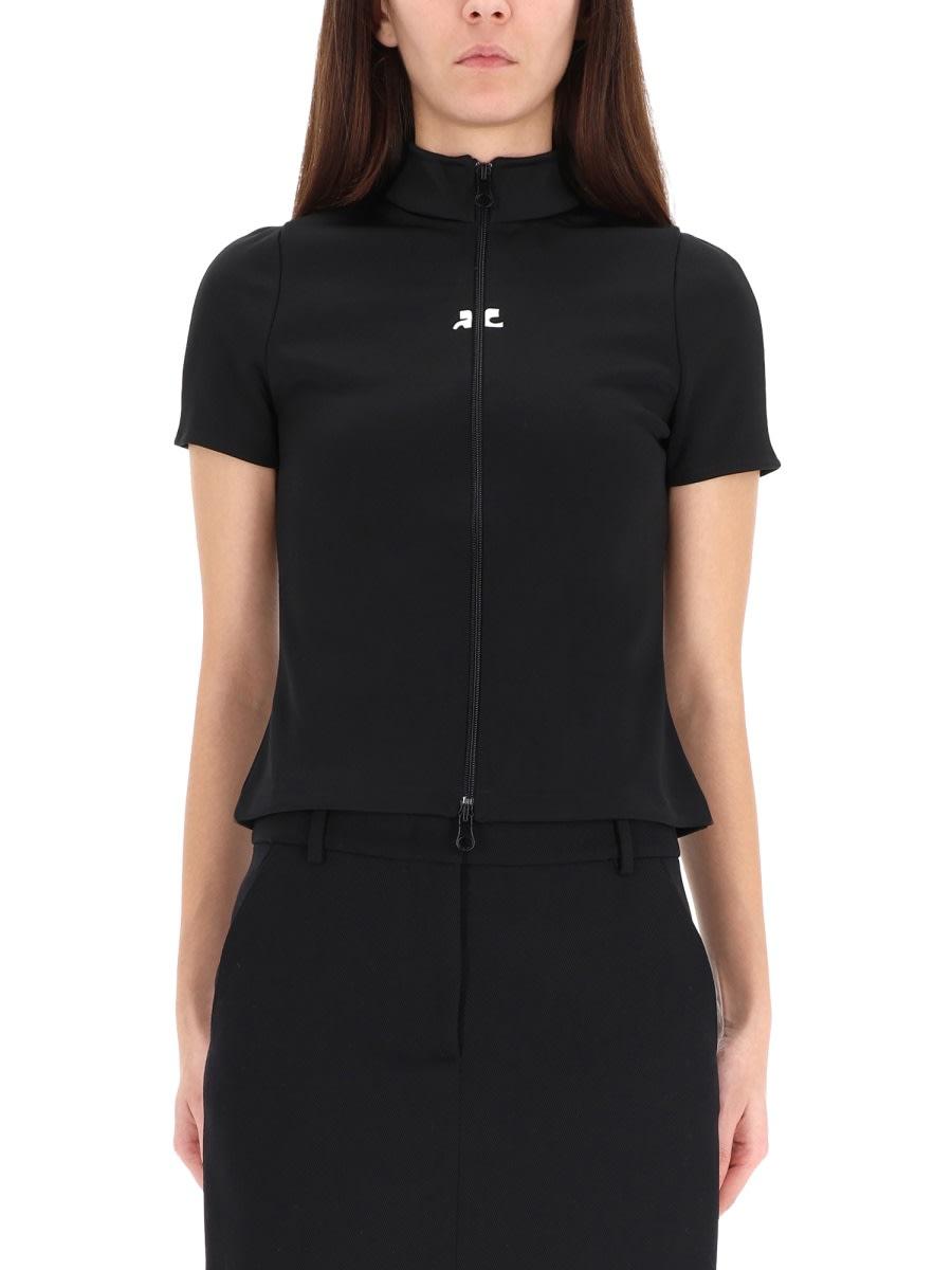 courrèges interlock top