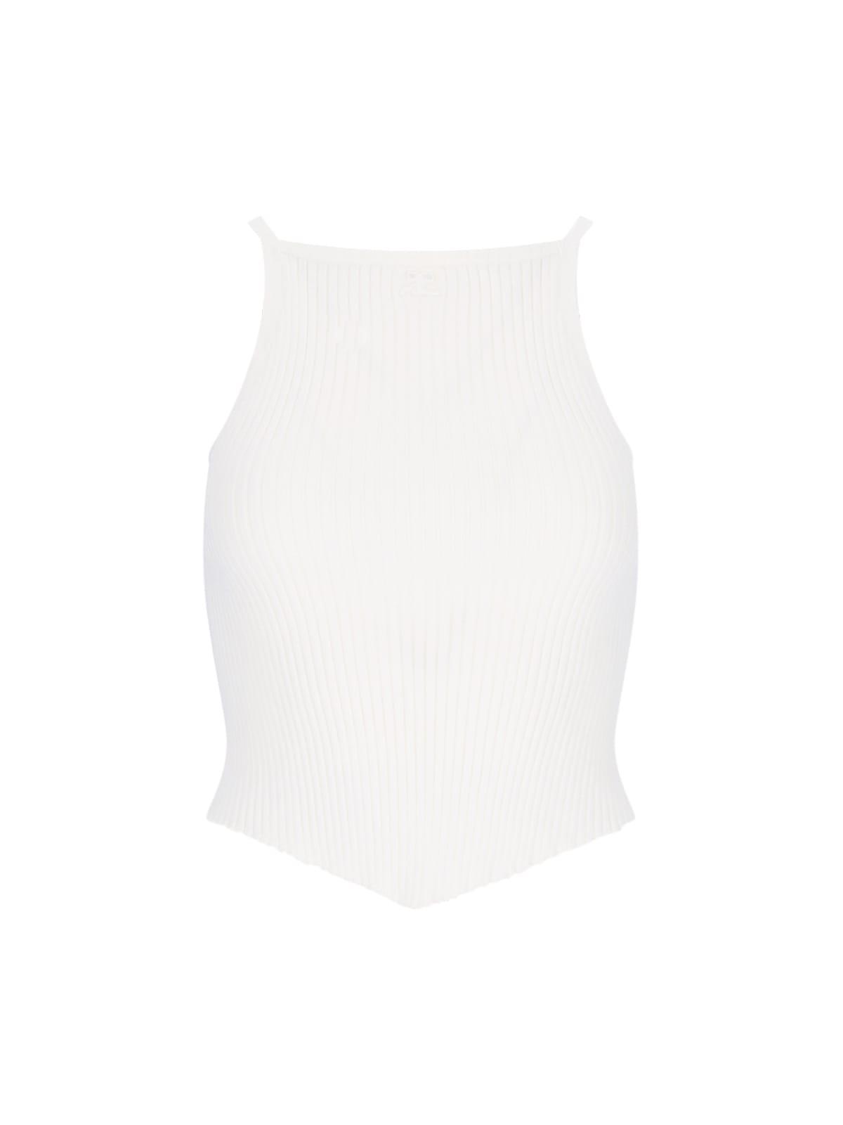courrèges knit top