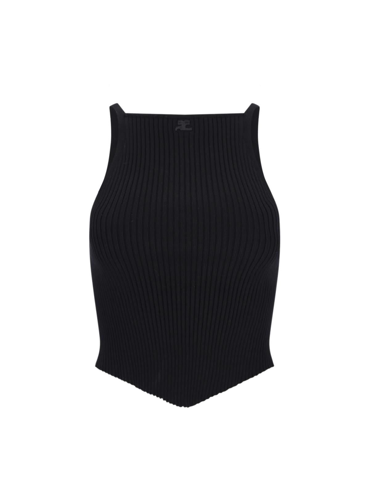 courrèges knit top
