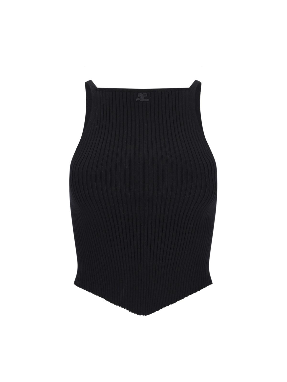 courrèges knit top