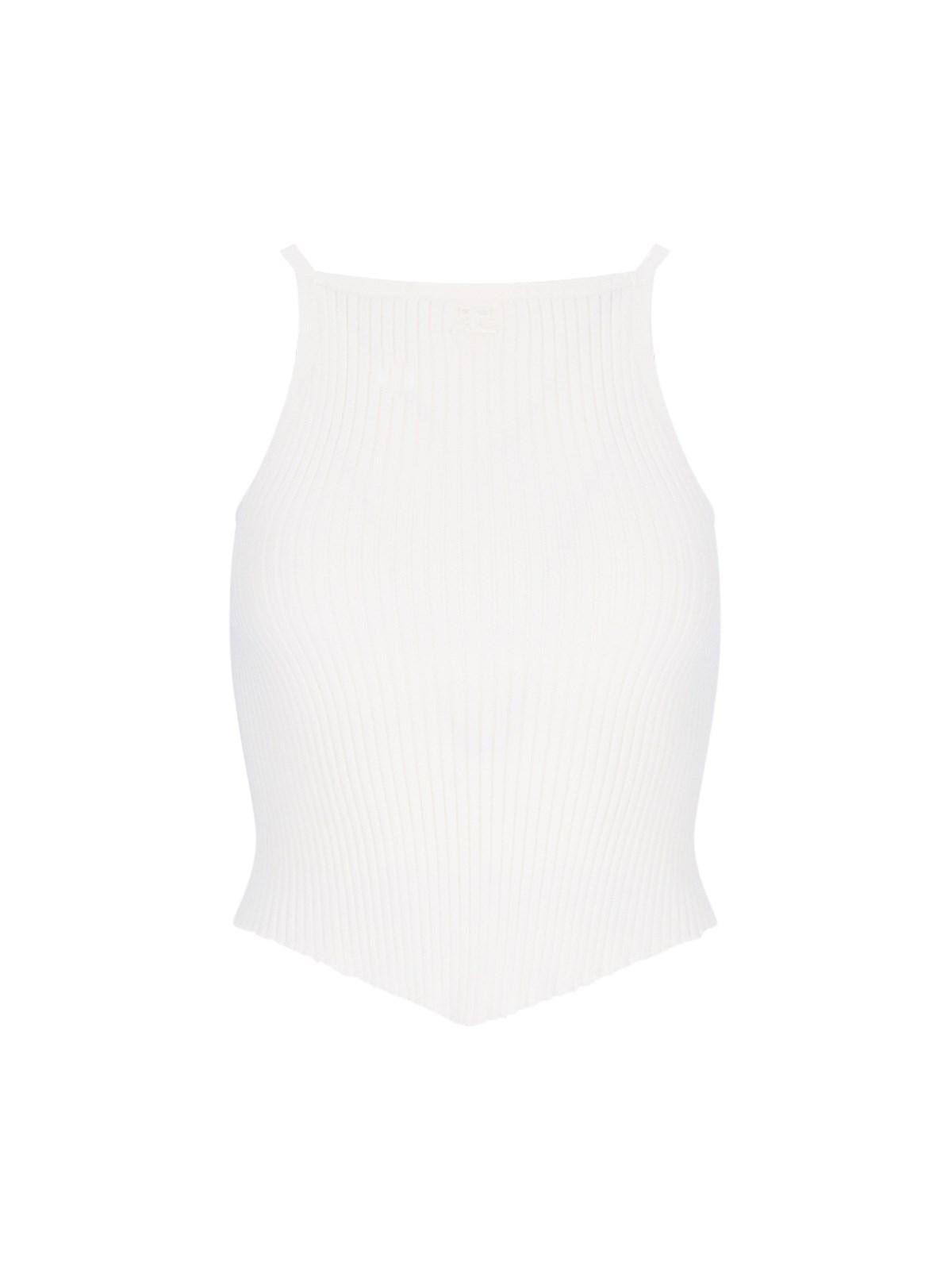 courrèges knit top