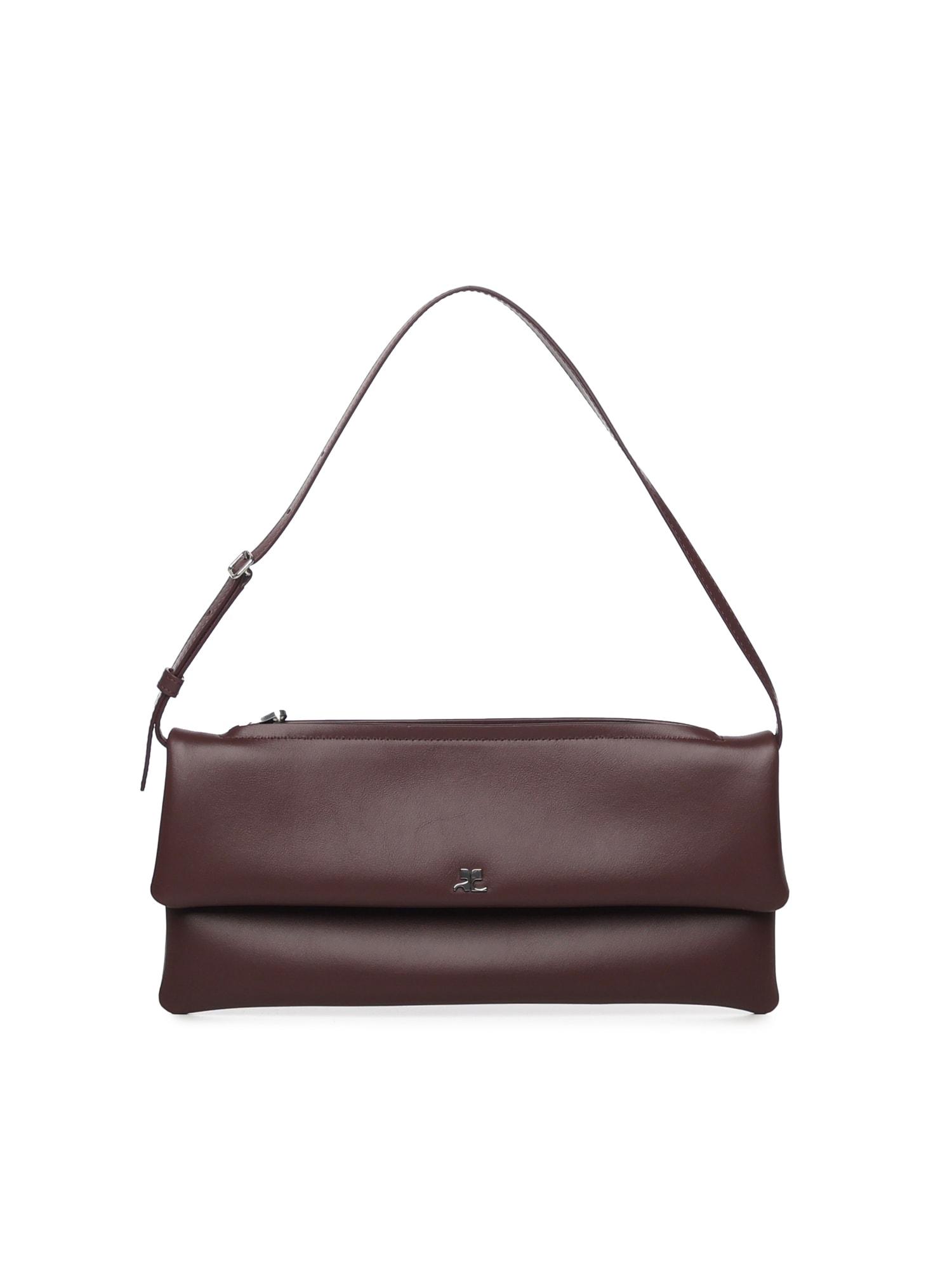 courrèges leather cuff clutch