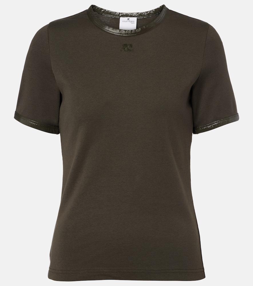 courrèges logo cotton