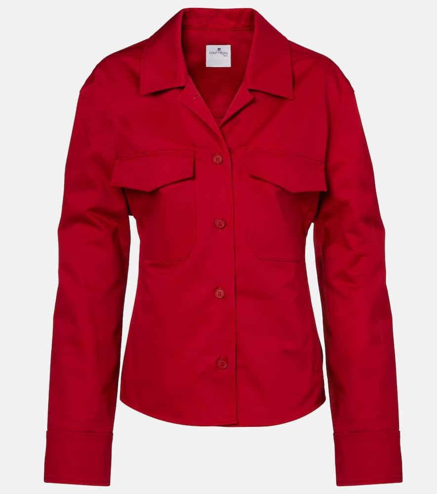 courrèges logo shirt