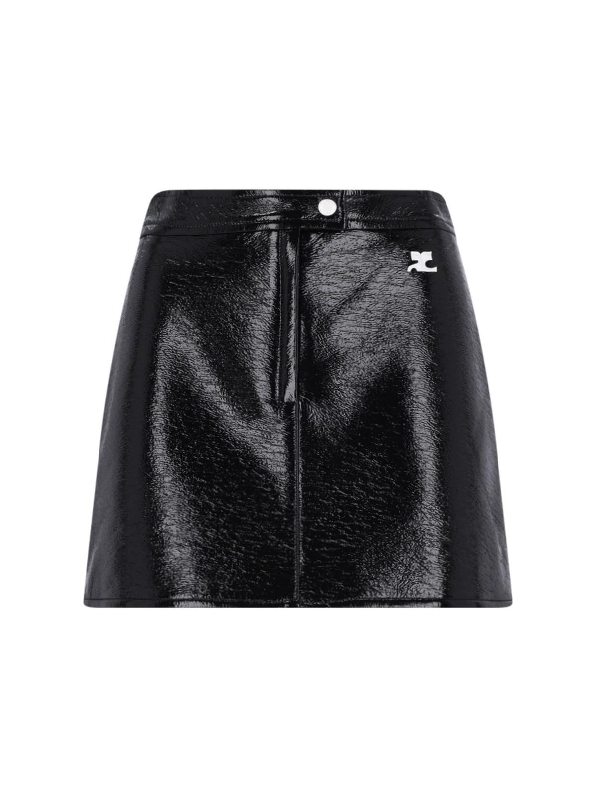 courrèges mini skirt "reedition"