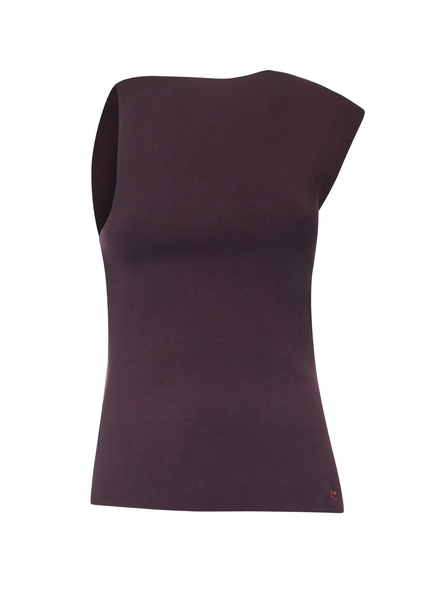 courrèges oblique interlock top