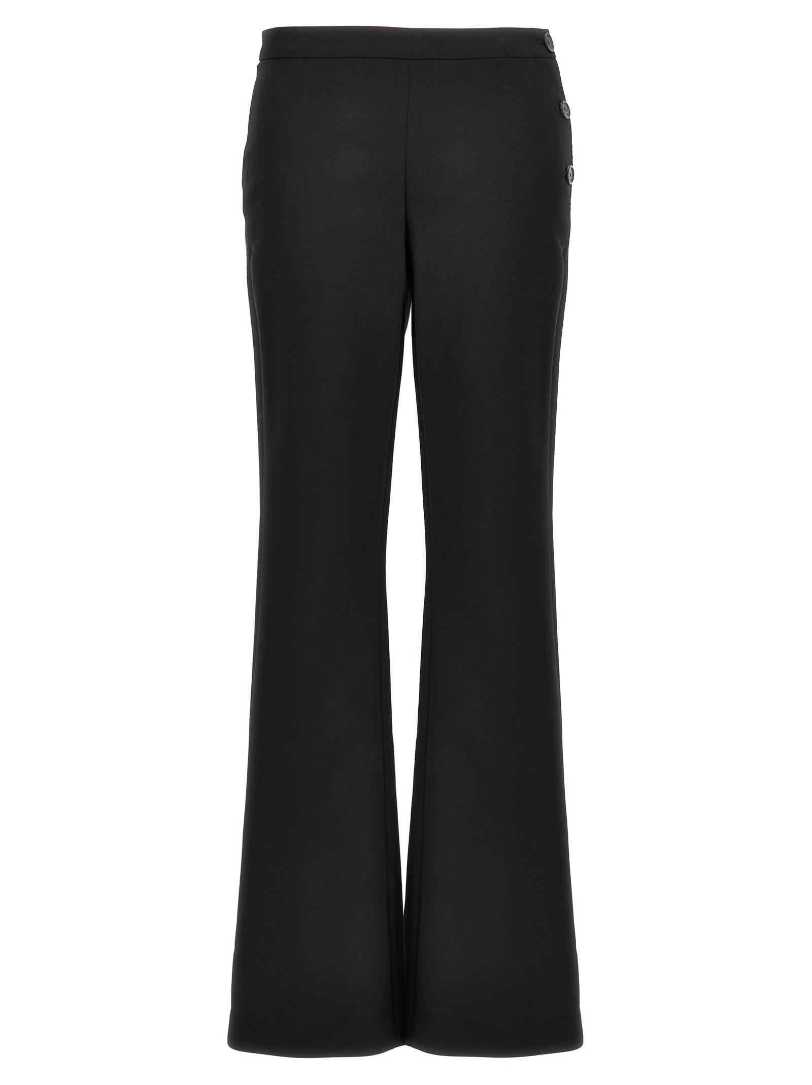 courrèges oblique tailored pants