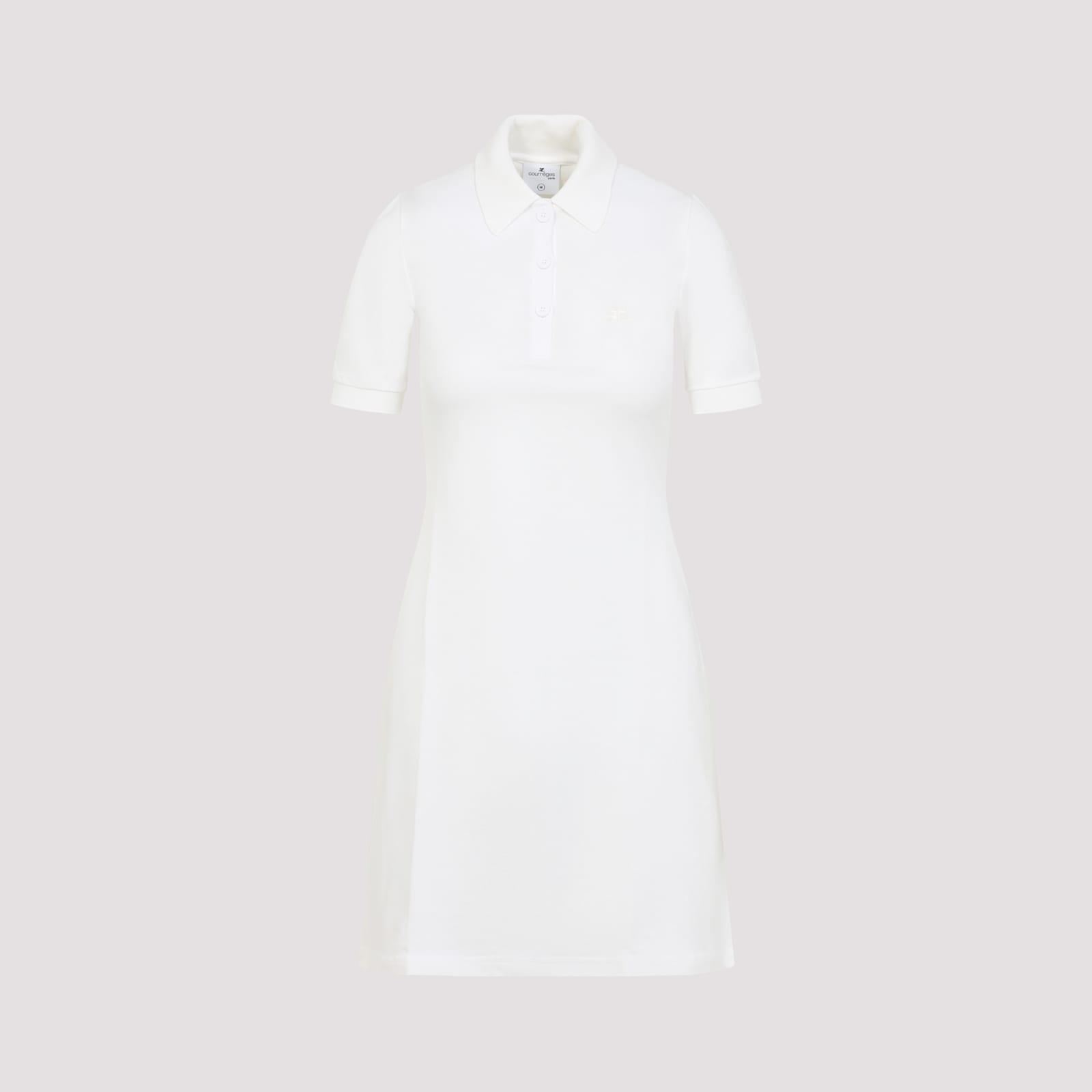 courrèges piquè polo dress