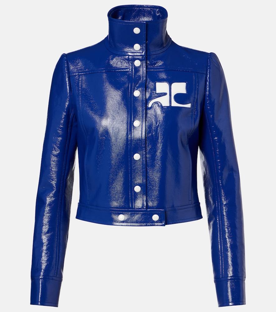 courrèges reedition vinyl jacket