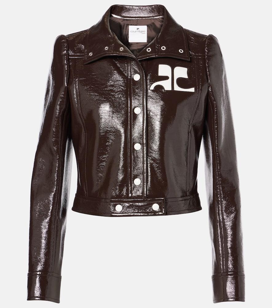 courrèges reedition vinyl jacket