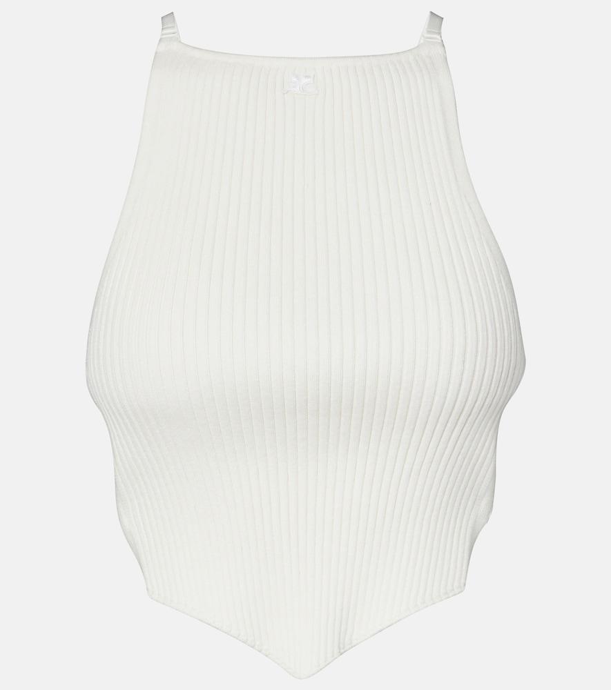 courrèges ribbed