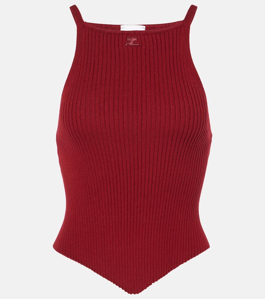 courrèges ribbed