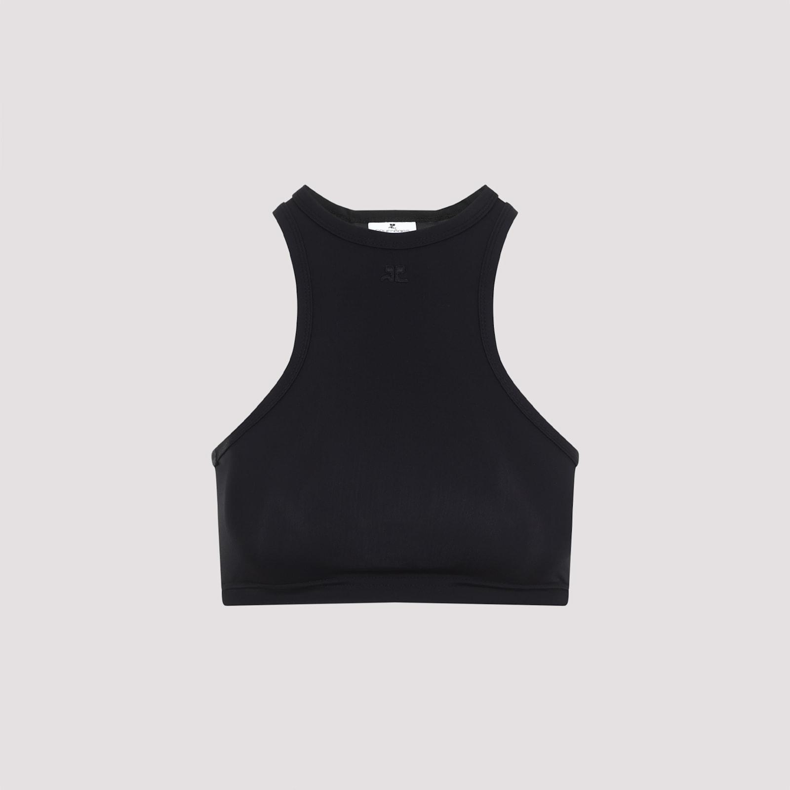 courrèges scuba tech jersey bra