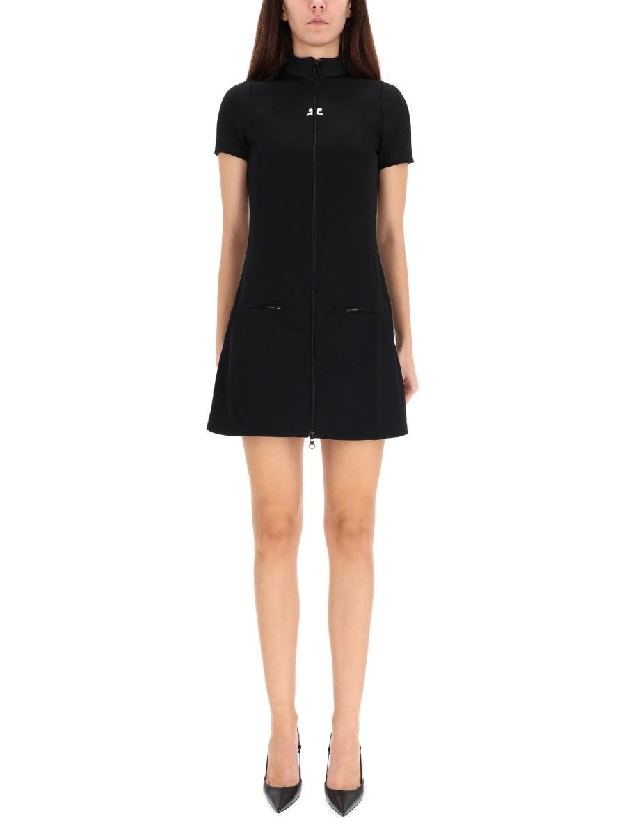 courrèges short interlock dress