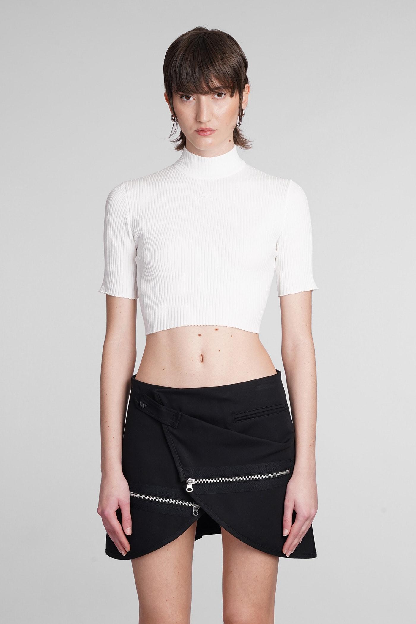 courrèges top cropped