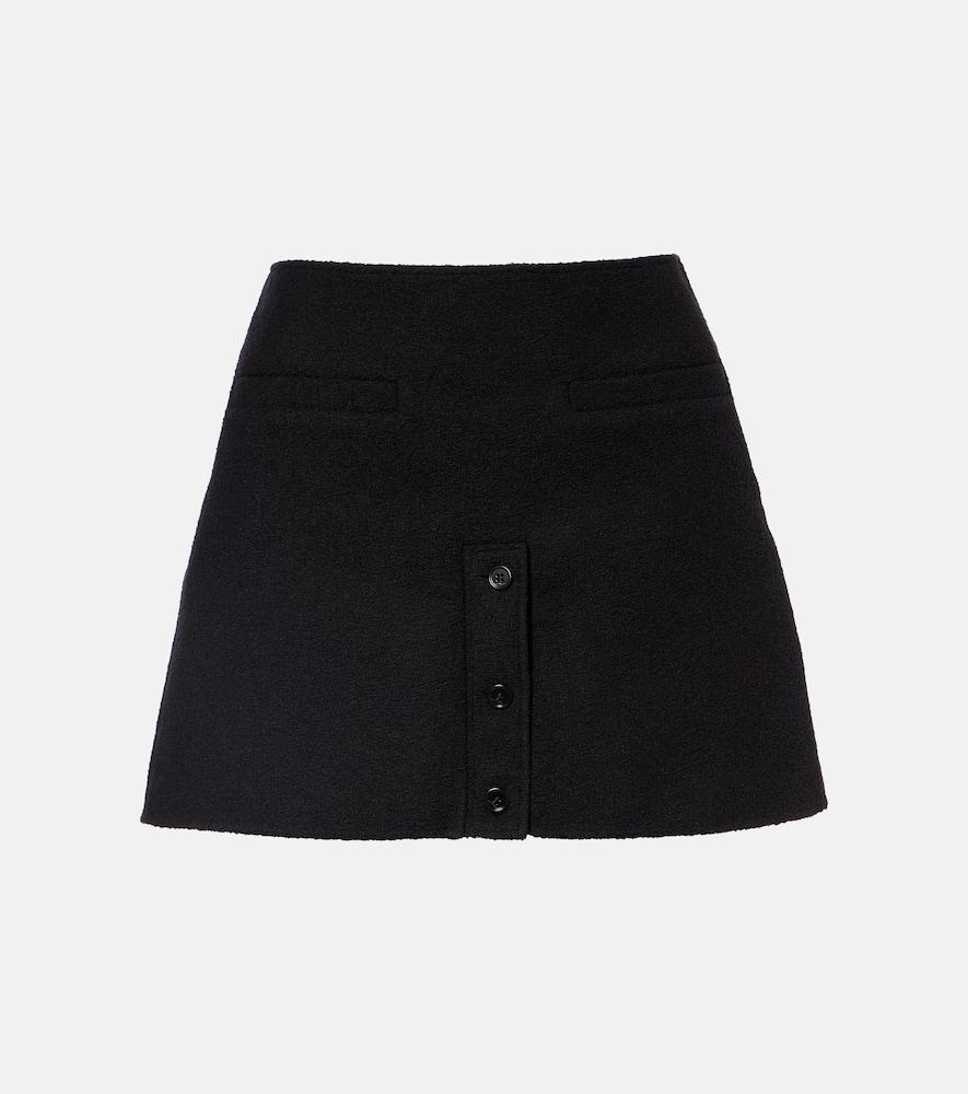 courrèges tweed miniskirt