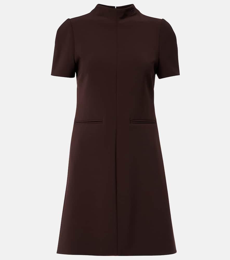 courrèges twill minidress