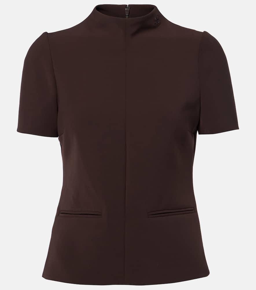 courrèges twill top