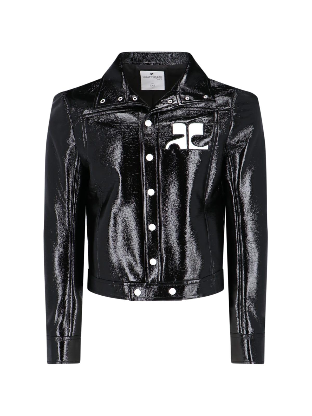 courrèges vinyl jacket reedition