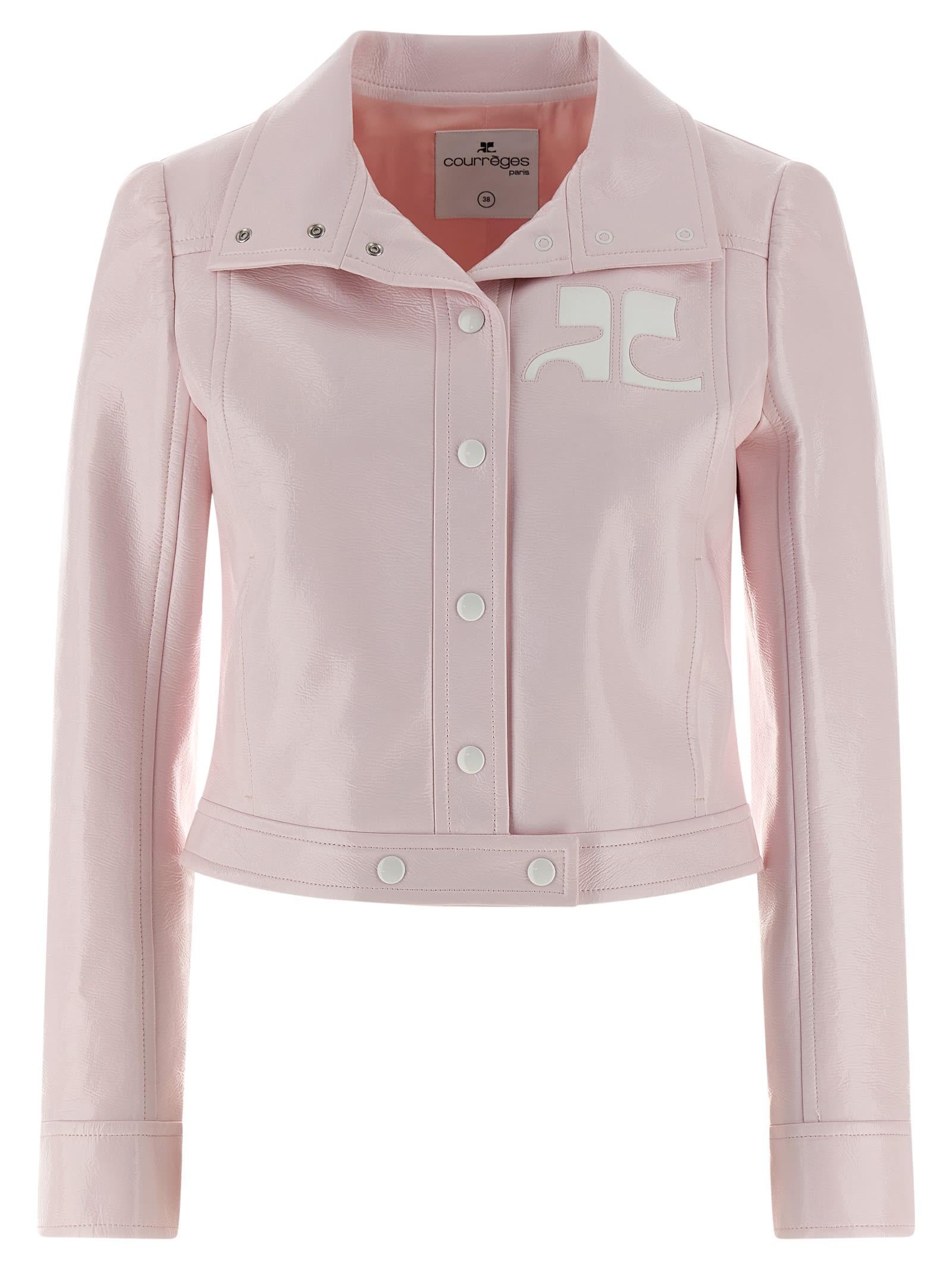 courrèges vinyl jacket