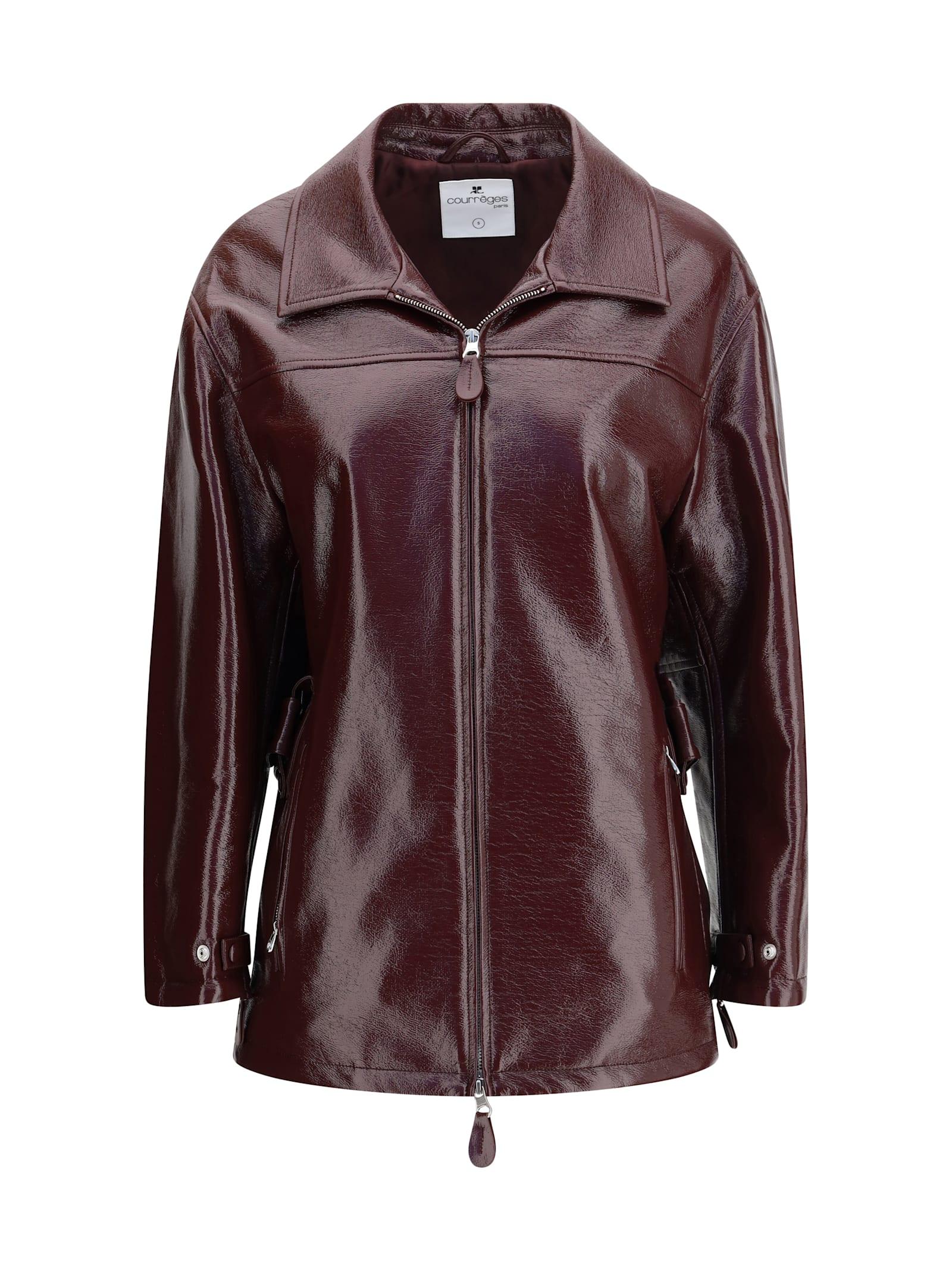 courrèges vinyl jacket