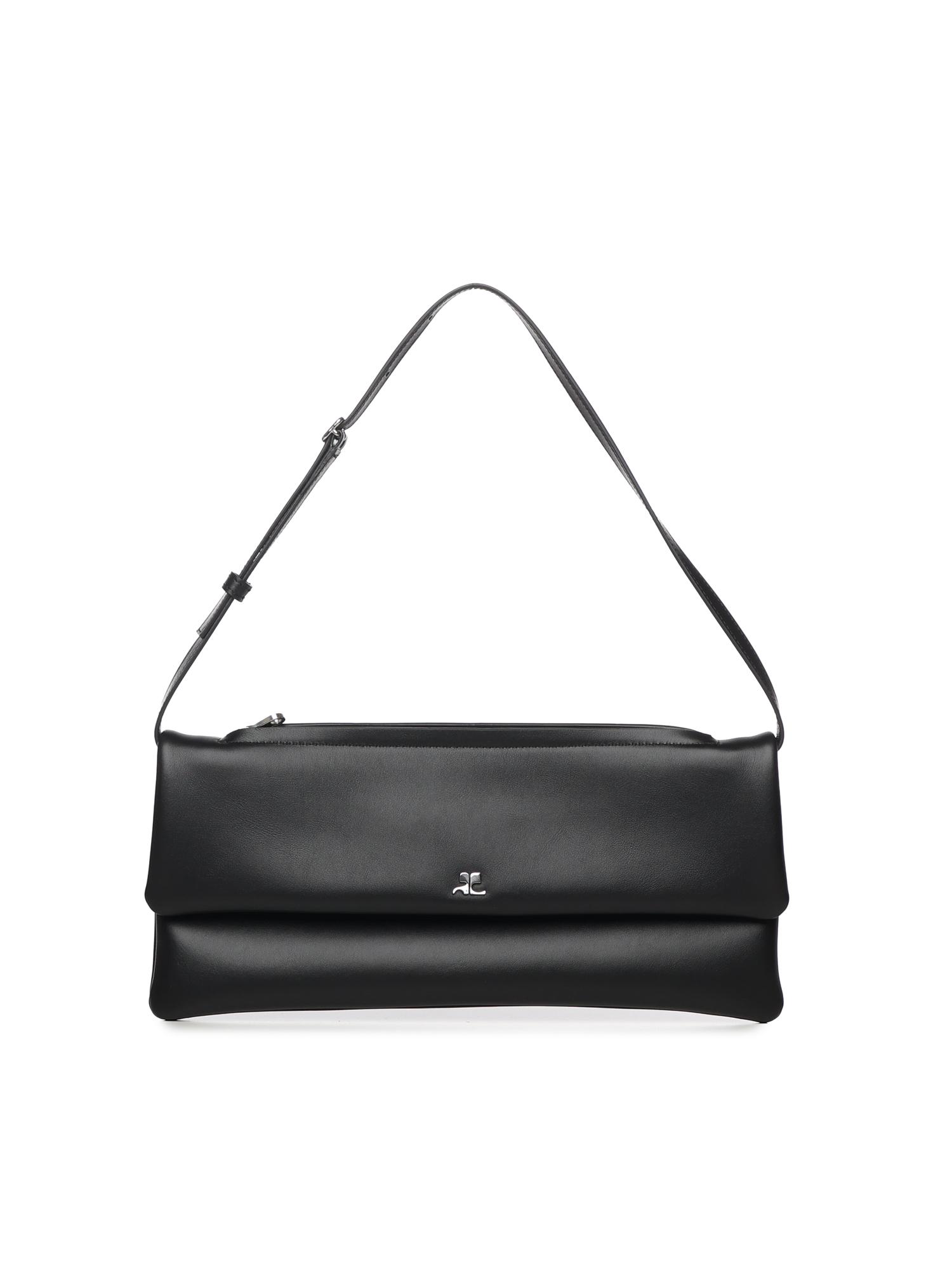 courreges bags black calfskin - women