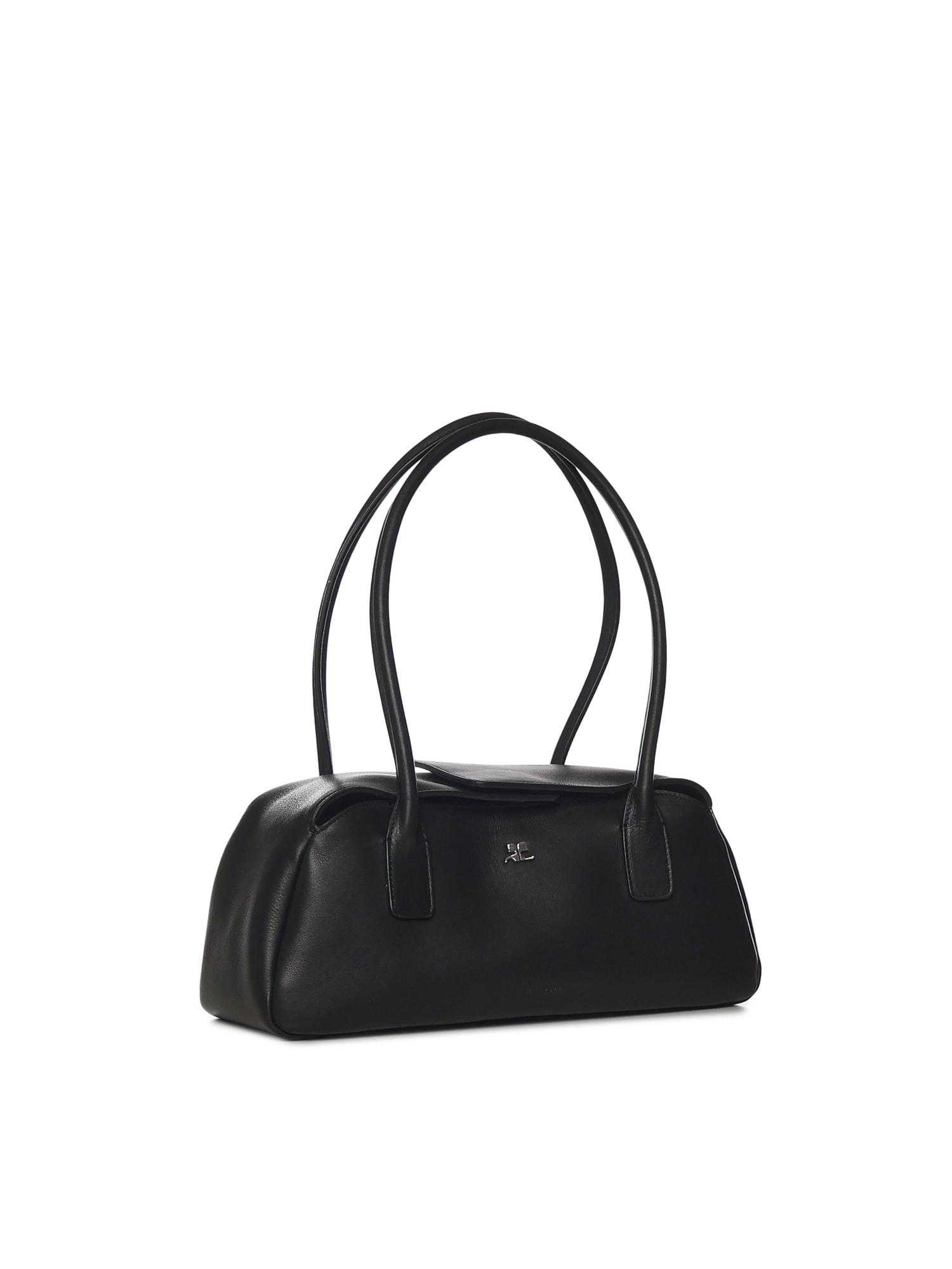 courreges bags black calfskin - women