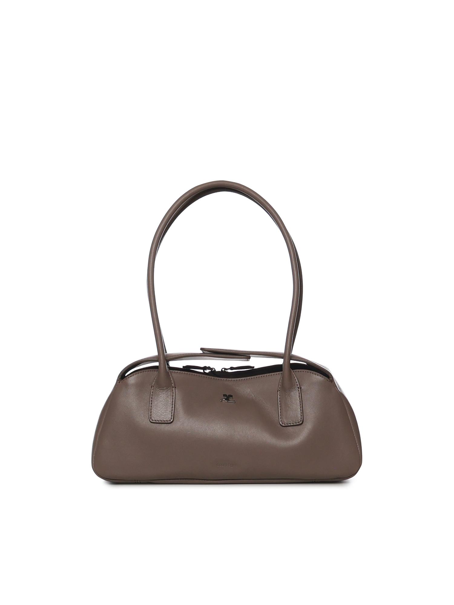 courreges bags light mocha calfskin - women
