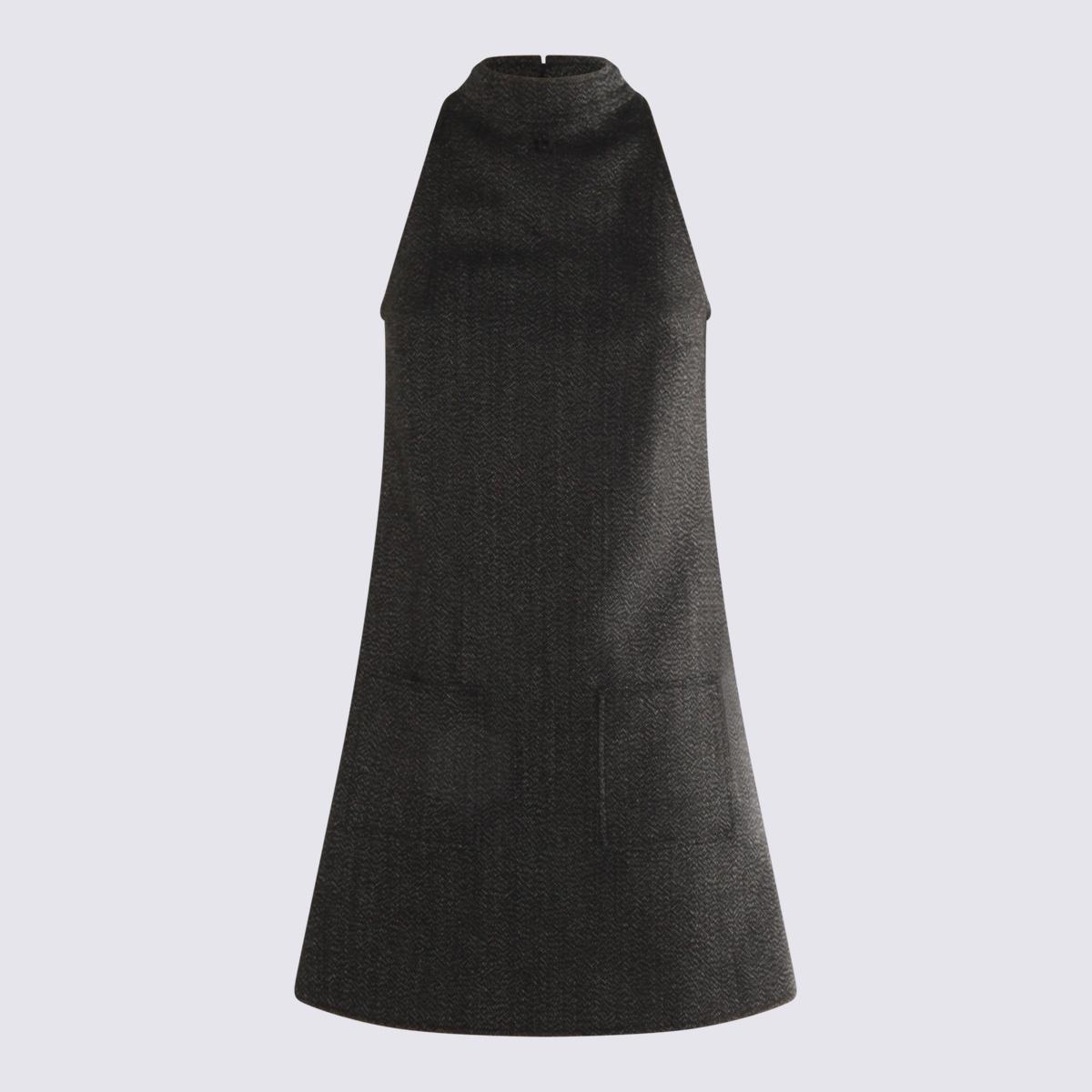 courreges dresses black/heritage white _wo - women