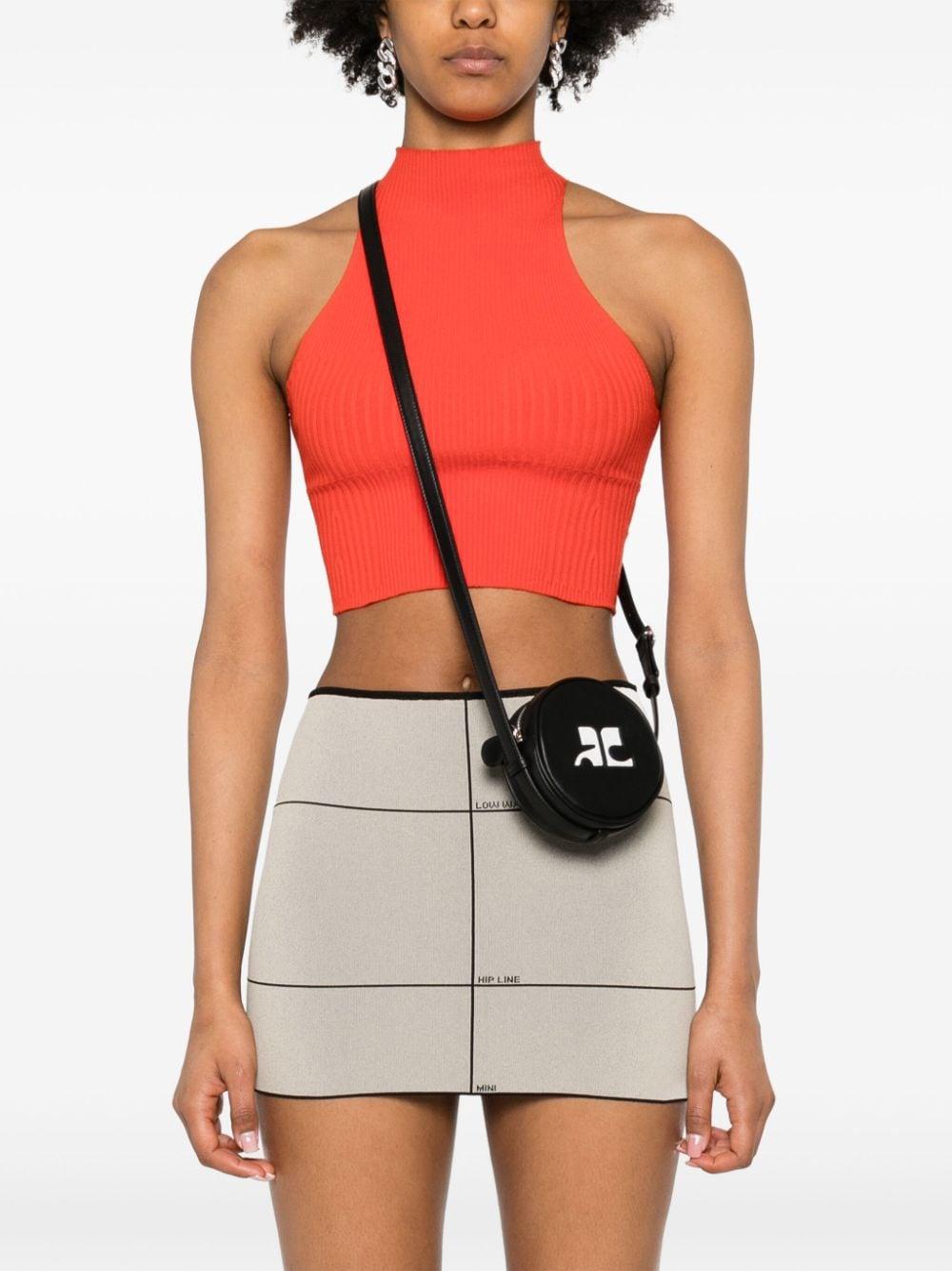 courreges re-edition bags black lining: cotton outer: leather - women