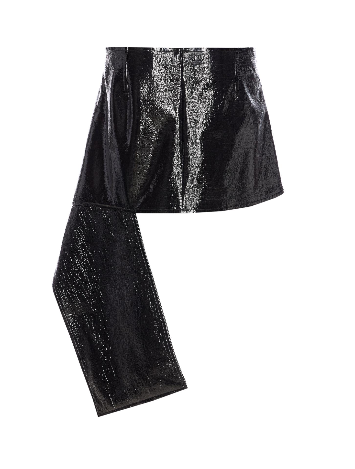 courreges skirts black cotton - women