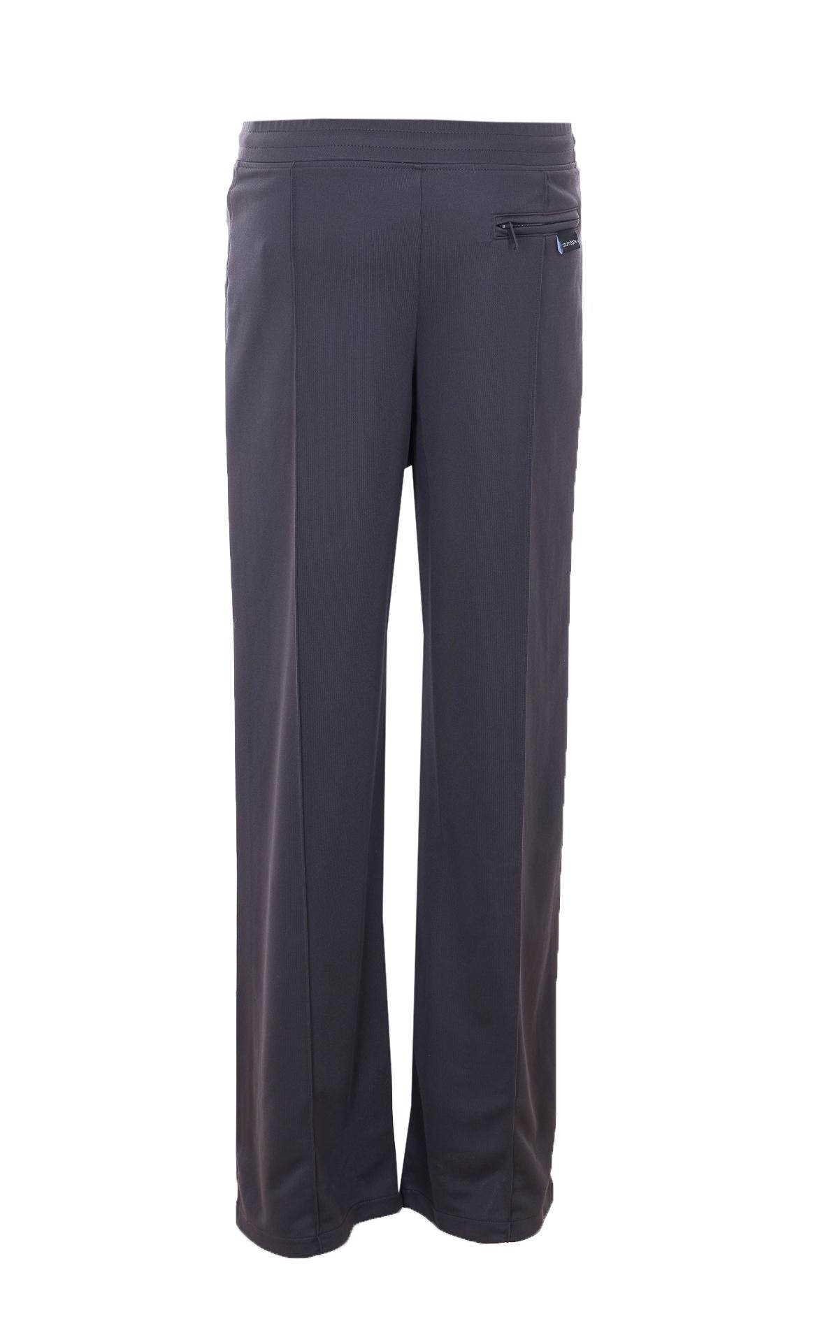courreges trousers grey polyester - women
