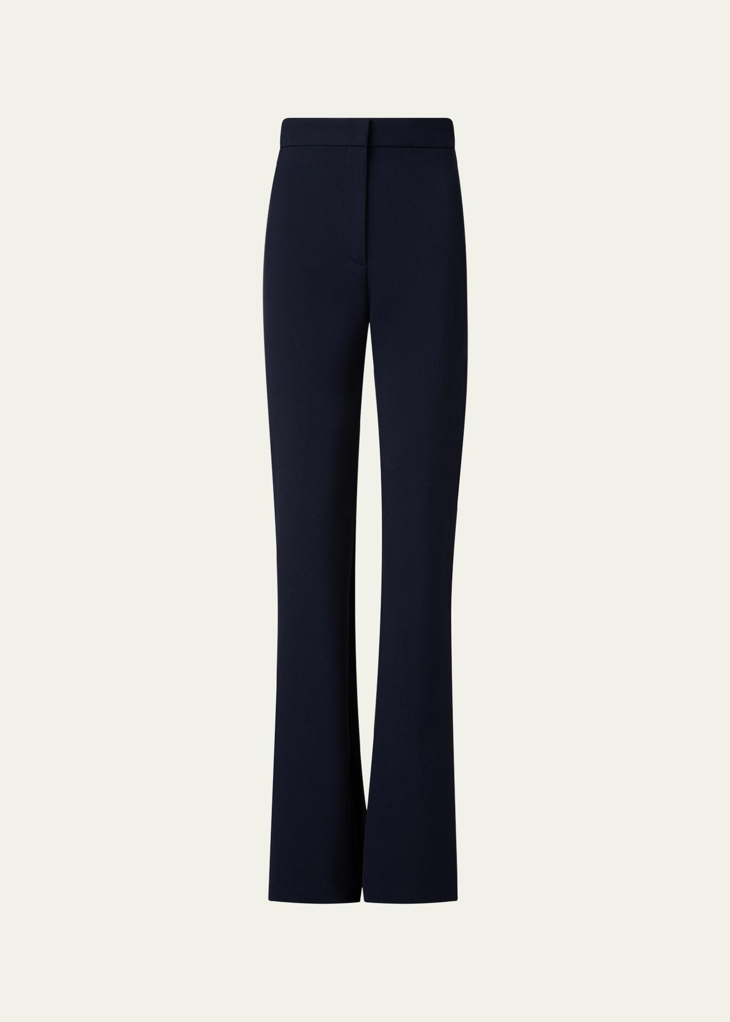 courtney bootcut pebble crepe pants