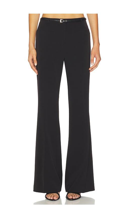 courtney zheng selene scuba pant in black.