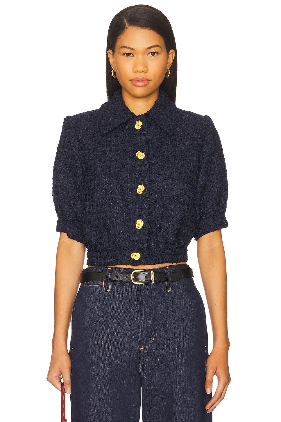 cove crop shirt sleeve jacket
