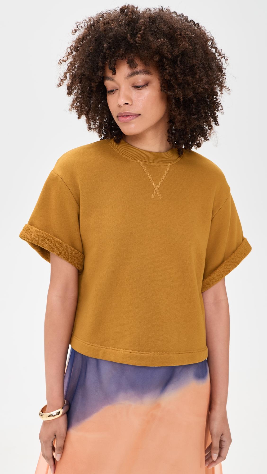 cove short sleeve terry top